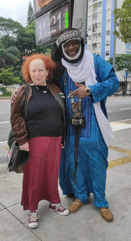 Miriam Chnaiderman e Moussa Jabate