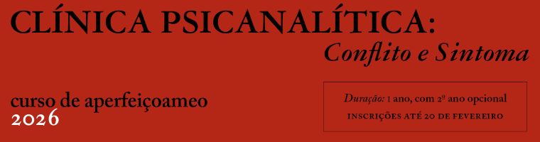 Curso Clínica Psicanalítica: Conflito e Sintoma 2026