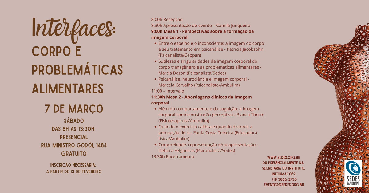 Interfaces: Corpo e Problemáticas Alimentares