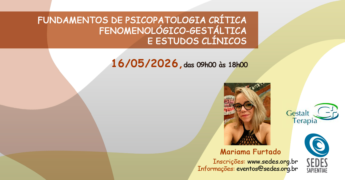 Fundamentos de psicopatologia crítica fenomenológico-gestáltica e estudos clínicos