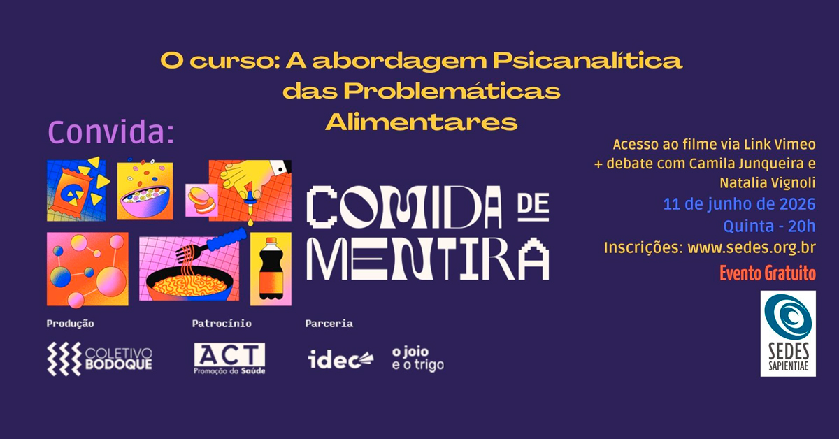 Filme e Debate – Comida de Mentira