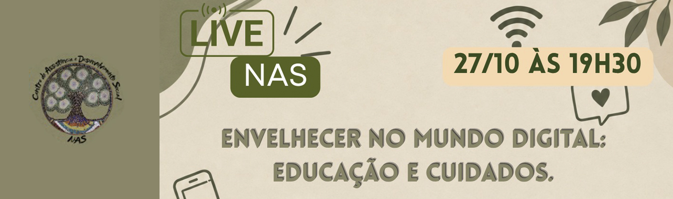 LIVE – Envelhecer no mundo digital: educação e cuidados